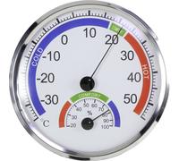 Thermo-hygromètre argent TH101E