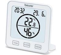 Beurer Thermo-hygromètre HM 22 – Température, humidité relative intérieure, minuterie, signal sonore