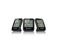 Bresser Thermo-hygromètre Climate Monitor DCF – Set de 3