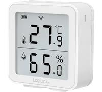 Thermo-Hygromètre LogiLink sc0116 Wi-Fi Blanc