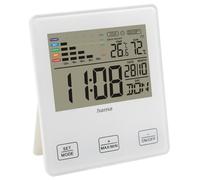 Thermo Hygromètre Numérique Avec Alarme De Moisissure, Blanc - 00176967