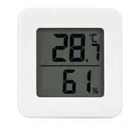 Thermo-hygromètre numérique avec écran LCD, affichage confortable | L'écran LCD affiche la température et l'humidité, précision ± 2 °C, surveillance immédiate de la pièce, construction compacte