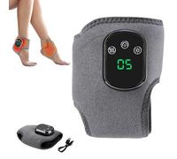 Thermo masseur pied,Soleva Foot Massage,soleva Triple Method Foot Massager,ankle Massager for Pain Relief,portable 3-in-1 Feet Heating Pad for Pain Relief & Recovery with 3 Mode, 5 Heat Level (1pcs)