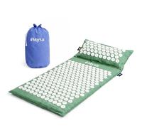 Thermo MYSA Duo - Tapis d'acupression Original avec Coussin Thermique - Relaxation Dos et Nuque, Fleurs à 33 Points de précision, Bien-être Total, Design suédois
