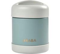 BEABA Pot de conservation repas inox 300 ml bleu clair/vert eucalyptus - Gr. 260ml-350ml