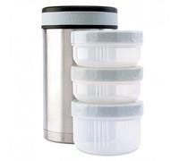 Thermo pour aliments - Laken - 1.5L - Inox - Cylindrique - Isotherme 10h/24h