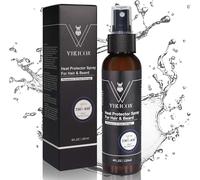 Thermo Protective Spray For Beard Repair And Protection Of Heat-Damaged Hair,Treatment For Dry Hair,Anti Frizz,Uv,Antistatic 120 Ml