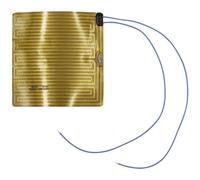 Thermo TECH Film chauffant en polyimide autocollant 24 V 95 W - Indice de protection IPX4 (L x l) : 112 mm x 109 mm