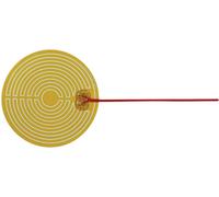 Thermo TECH polyester Feuille chauffante autocollant 12 V/DC, 12 V/AC 14 W Indice de protection IPX4 (Ø) 140 mm