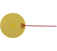 Thermo TECH polyester Feuille chauffante autocollant 24 V/DC, 24 V/AC 12 W Indice de protection IPX4 (Ø) 130 mm