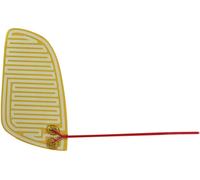 Thermo TECH polyester Film chauffant pour rétroviseur de voiture autocollant 13.2 V/DC, 13.2 V/AC 24 W Indice de protection IPX4