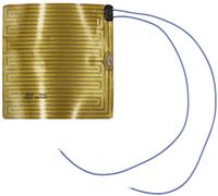 Thermo TECH polyimide Feuille chauffante autocollant 24 V 95 W Indice de protection IPX4 (L x l) 112 mm x 109 mm