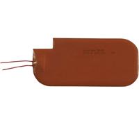 Thermo TECH silicone Feuille chauffante autocollant 230 V/DC, 230 V/AC 250 W Indice de protection IPX7 (L x l) 185 mm x 85 mm