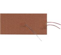 Thermo TECH silicone Feuille chauffante autocollant 24 V/DC, 24 V/AC 200 W Indice de protection IPX7 (L x l) 200 mm x 100 mm