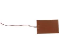 Thermo TECH silicone Feuille chauffante renforcé de fibres de verre, piste chauffante gravée 48 V/AC, 48 V/DC 300 W Indice de