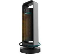 Cecotec Chauffage Céramique sur Pied ReadyWarm 2000 Max Ceramic Rotate, 2000 W, Oscillation jusqu’à 42º, Ceramic Technology intégrée, 3 Modes de Fonctionnement et Thermostat Réglable, Noir, 20m2