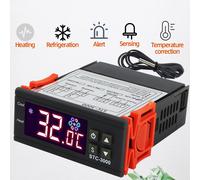 ThermoandreTemperature Contrmatérielle LED Therye.com Sensor Hygromètre cite Thermoregulator 12V 24V 220V STC-1000 STC-3000 numérique STC-3028 12V