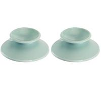 THERMOBABY - 1654 - Ventouse Double Face Universelle pour Vaisselle - Bebe - Vert - 3 Mois Plus (Lot de 2)