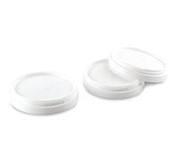THERMOBABY 3 Couvercles Pour Boites Transport de Lait - Adaptable - Blanc