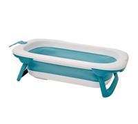 Thermobaby Baignoire pliable BALNEA - Ultra compacte, rangement pratique, bouchon de vidange