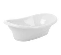 THERMOBABY - Baignoire VASCO - Bain de bébé - Pratique - Innovante - De la naissance à 10 mois - Blanc Muguet - Fabriqué en France