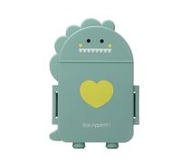 Thermobaby Boîte à goûter Dino avec compartiments - Vert