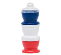 THERMOBABY - Boîtes de transport de lait avec couvercle - Repas de bébé - Pratique - Fabriqué en France - Tricolore
