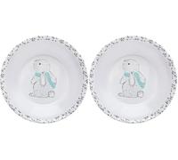 Thermobaby Bol Melamine Forêt - Pratique - Léger - Petit - Facile A Prendre En Main (Lot de 2)