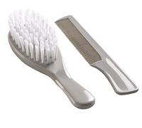 THERMOBABY Brosse et Peigne Gris charme - Fabriqué en France