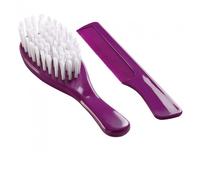 Brosse Et Peigne Prune TU