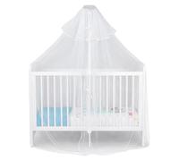 THERMOBABY - FIXI MOUTIK - Support de Moustiquaire Bébé à Fixer avec Moustiquaire Incluse 170 x 480 cm - Fixation Facile, Structure Stable - Compatible Lit Bébé Standard - Protection Anti-Moustiques