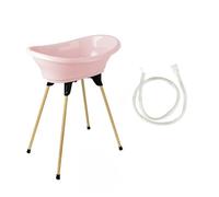 THERMOBABY KIT BAIGNOIRE VASCO Rose Poudré : baignoire + pieds + tuyau de vidange