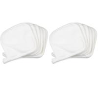 THERMOBABY Lot de 12 lingettes lavables en coton réutilisables