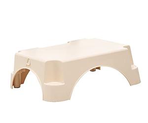 THERMOBABY MARCHE PIED BABYSCALE | Marchepied antidérapant dès 24 mois, supporte jusqu'à 150 kg. Fabriqué en France.