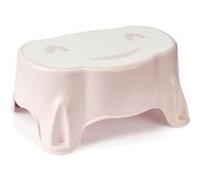 Thermobaby Marche-pied BABYSTEP – Dès 24 mois, supporte 150 kg – Rose poudré – Fabriqué en France