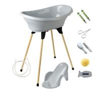 THERMOBABY Pack bain bébé Vasco 9 en 1 Gris Fabriqué en France