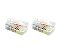 THERMOBABY Panier de Lavage au Lave Vaisselle Blanc (Lot de 2)