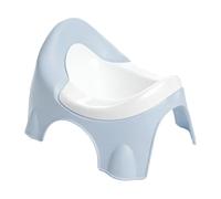 THERMOBABY - Pot IDÉO - Pot Pour Enfant - Pot D'Apprentissage De La Propreté Avec Cuvette Amovible - Pratique - Confortable - À partir de 18 Mois - Fabriqué en France - Fleur Bleue