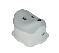 THERMOBABY - Pot ludique CHIEN - Pot pour bébé - Toilette enfant - Pot d’apprentissage de la propreté - Pratique - Confortable - Facile à nettoyer - Gris - 18+ mois