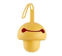 THERMOBABY - Range Tétine En Silicone - Boite Tetine Bebe - Boîte à Tétine En Silicone Pratique Pour Les Déplacements - Boite Rangement Tetine - Jaune Miel