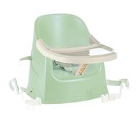 THERMOBABY - Rehausseur de chaise YOUPLA - De 6 mois à 3 ans - Tablette amovible - Léger - Compact - Vert Céladon - Fabriqué en France