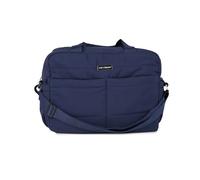 Thermobaby - Sac à langer Matelassé PLUMEA - Sac Maman et Bébé - Matelas à langer Inclus pour Bébé Garçon et Fille - Maternité - Pratique pour les sorties - Bleu Nuit