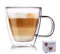 Thermobecher mit Doppelwand für Latte-Kaffee DOUBLE 180 ml