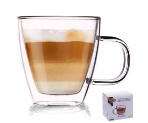 Thermobecher mit Doppelwand für Latte-Kaffee DOUBLE 180 ml