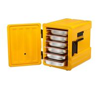 Thermobox Boîte isotherme à ne pas confondre avec boîte en polystyrène, design GN Box, idéale comme boîte de transport d'aliments (boîte thermobox 601M : 57,5 cm - 45 cm - 62,5 cm)