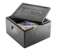 Thermobox Pizza Transport Avec Couvercle 35x35x26,5 Cm - Thermohauser
