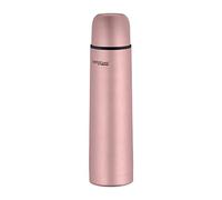 THERMOcafé by THERMOS TC Beverage Bottle - Bouteille Isotherme avec gobelet en Acier Inoxydable - 12 h Chaud et 24 h Froid - Anti-Fuite - pour l'école, Les déplacements et Le Bureau - Or Rose Mat