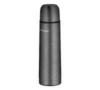 THERMOcafé by THERMOS TC BEVERAGE BOTTLE Bouteille isotherme, gris pierre mat, 0,50 l, avec gobelet en acier inoxydable, chaud 12 h et froid 24 h, anti-fuite, pour l'école, les déplacements et le