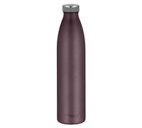 THERMOcafé by THERMOS TC Bottle Bouteille isotherme en acier inoxydable mat 1 l résistante aux boissons gazeuses pendant 12 h chaud 24 h froid Anti-fuite Pour l'école, les déplacements et le bureau