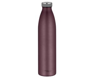 THERMOcafé by THERMOS TC Bottle Bouteille isotherme en acier inoxydable mat 1 l résistante aux boissons gazeuses pendant 12 h chaud 24 h froid Anti-fuite Pour l'école, les déplacements et le bureau